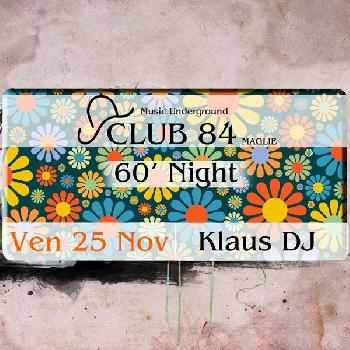 60s Night With Dj Klaus