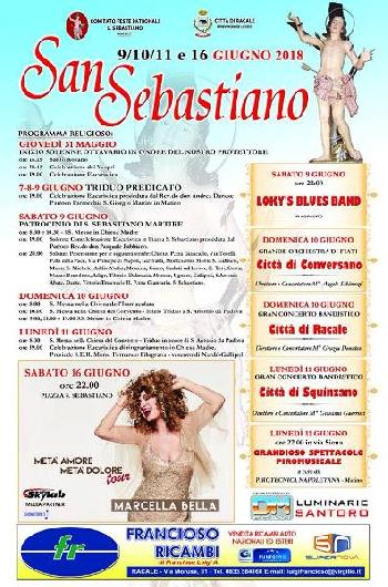 San Sebastiano. Festa a Racale