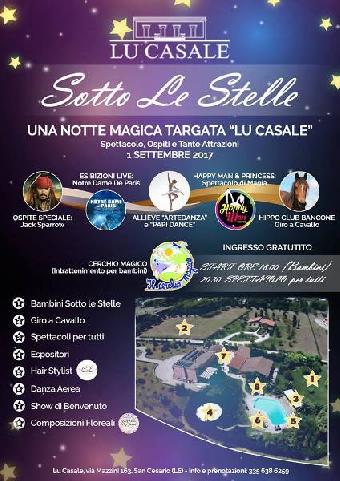 Lu Casale sotto le stelle