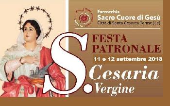 Santa Cesaria Vergine. Festa a Santa Cesarea Terme