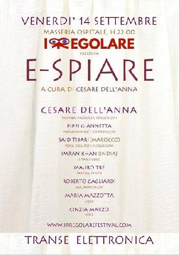 E_Spiare Irregolare Festival