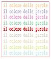 Il colore delle parole