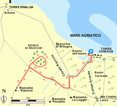Mappa Bacino dell'Idume