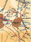 Mappa itinerario