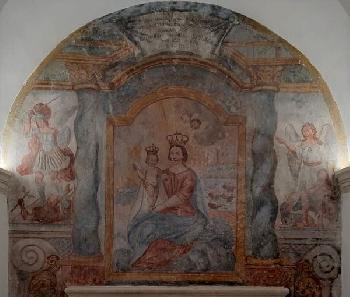 Madonna di Leuca - Affresco