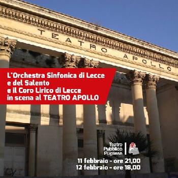 Teatro Apollo: in scena l'orchestra sinfonica e il coro lirico