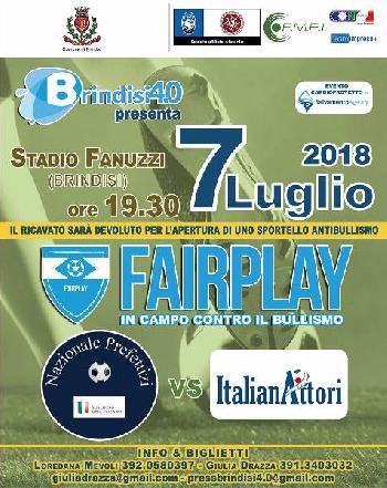 Fairplay, in campo contro il bullismo