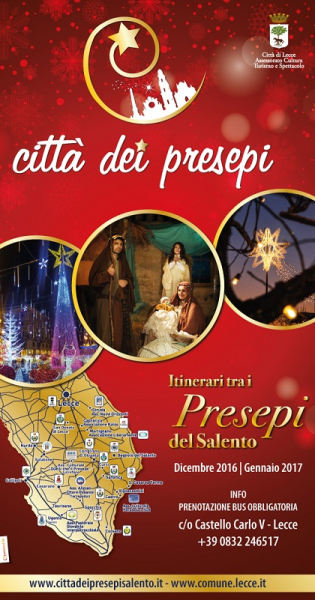 Città dei presepi, itinerari nel Salento