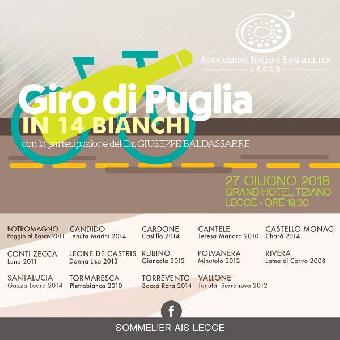 Giro di Puglia in 14 bianchi