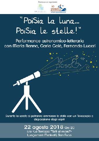 PoiSia la luna PoiSia le stelle!