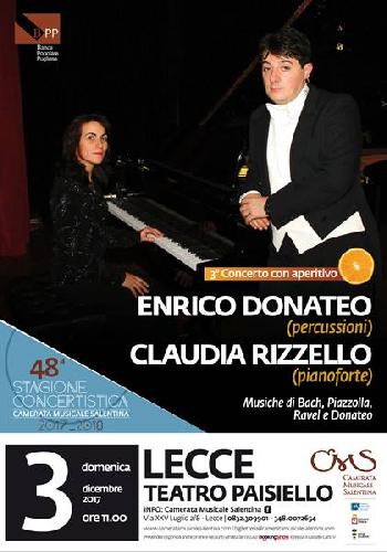 Donateo e Rizzello on stage