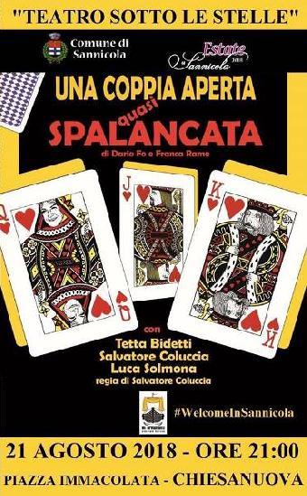 Una coppia aperta quasi spalancata