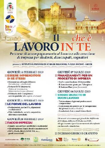 Il lavoro che è in te