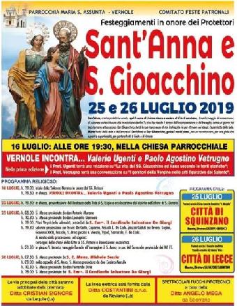 Sant'Anna e San Gioacchino. Festa a Vernole