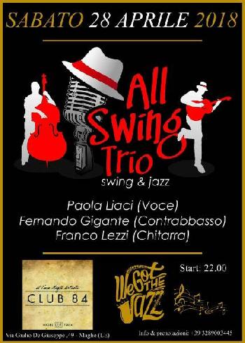 All Swing Trio Live