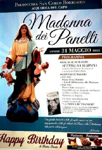 Madonna dei Panetti. Festa ad Acquarica