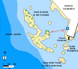 Mappa Isola Grande