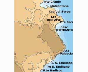Mappa Porto Badisco