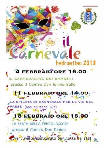 Carnevale hydruntino 2018