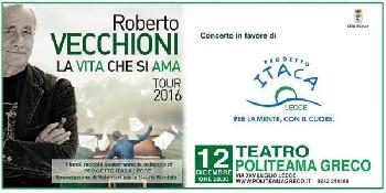 Roberto Vecchioni in concerto a Lecce